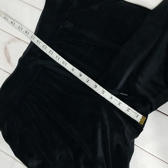 Victoria's Secret Women's Sweatpants Joggers Size L in Black Velvet - Picture 5 of 7